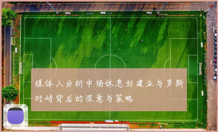 媒体人分析中场休息刘建业与罗斯对峙背后的深意与策略